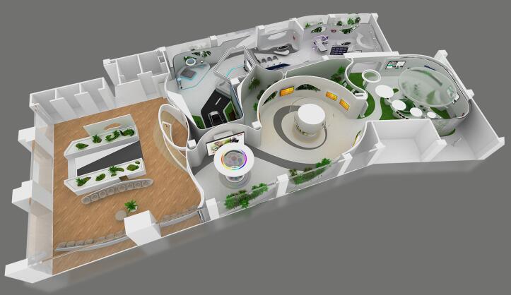 展臺(tái)設(shè)計(jì)中參觀路線該如何設(shè)計(jì)?參觀路線有幾種設(shè)計(jì)方法?